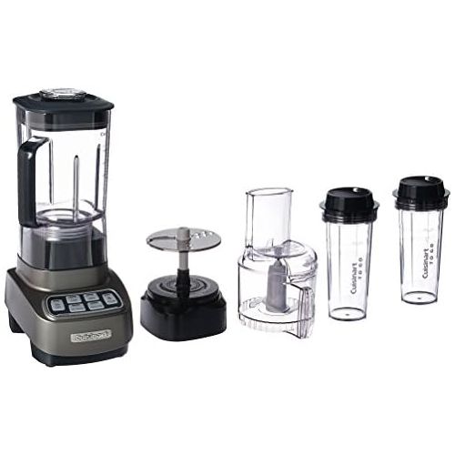  [아마존베스트]Cuisinart BFP-650GM Velocity Ultra Trio 1 HP Blender/Food Processor with Travel Cups, Gun Metal compact 9