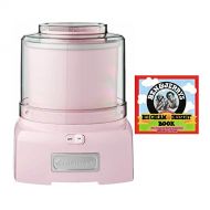 [아마존베스트]Cuisinart Automatic Frozen Yogurt-Ice Cream and Sorbet Maker (Pink) Bundle with Ice Cream Recipe Book (2 Items)