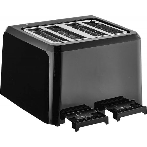  [아마존베스트]Cuisinart 4 CPT-142BK 4-Slice Compact Plastic Toaster, Black