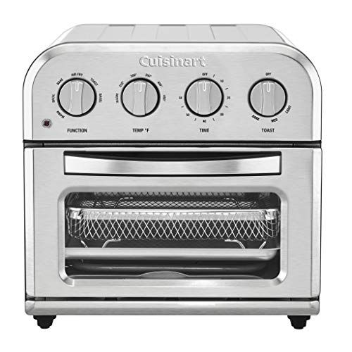  [아마존베스트]Cuisinart TOA-28 Compact Toaster Oven Airfryer, Silver