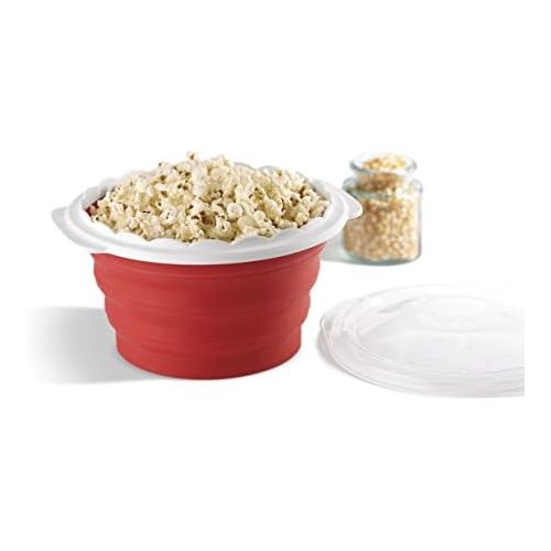  [아마존베스트]Cuisinart CTG-00-MPM, Microwave Popcorn Maker, One Size, Red