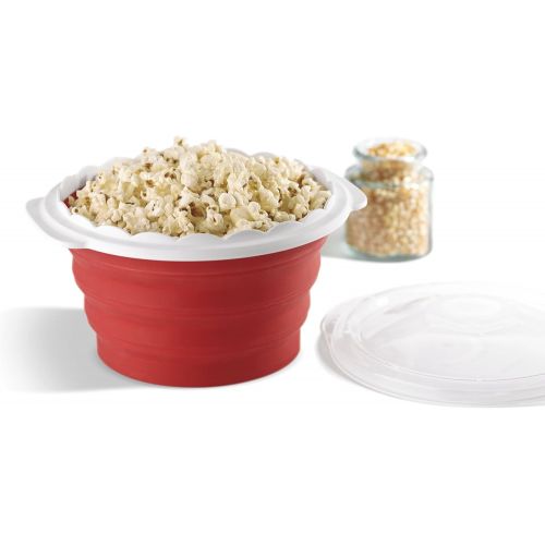  [아마존베스트]Cuisinart CTG-00-MPM, Microwave Popcorn Maker, One Size, Red