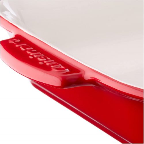  [아마존베스트]Cuisinart Chefs Classic Ceramic Bakeware-2 Quart Medium Rectangular Baker, Red