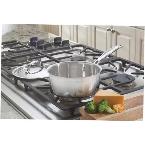  [아마존베스트]Cuisinart 719-16 Chefs Classic Stainless Saucepan with Cover, 1 1/2 Quart