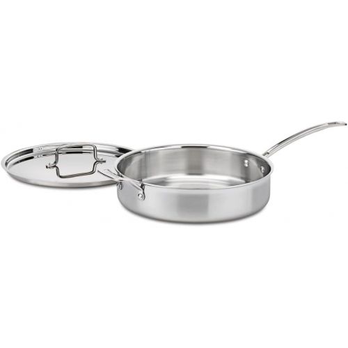  [아마존베스트]Cuisinart MultiClad Pro Stainless 5-1/2-Quart Saute with Helper and Cover