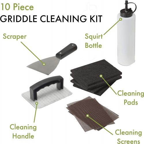  [아마존베스트]Cuisinart CCK-358 Griddle Cleaning Kit 10 Piece