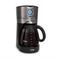 Mr. Coffee Mr.Coffee 12-Cup Programmable Automatic Coffee Maker in BlackStainless Steel