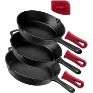 Cuisinel Cast Iron Skillet Set - 8