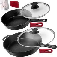 Cuisinel Cast Iron Skillet Set - 8