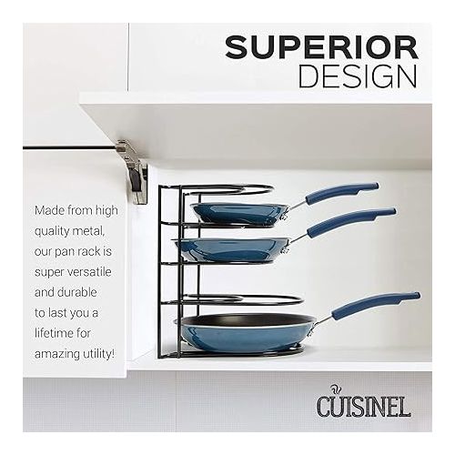  Cuisinel Heavy Duty Pan Organizer - 12.2