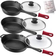 Cuisinel Cast Iron Skillet Set - 6