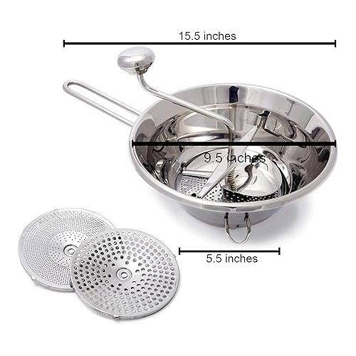  Cuisinox Food Mill, 9.4 INCH DIAMETER