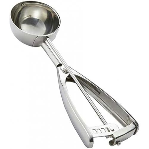  Cuisinox Stainless Steel Ice Cream Scoop with Spring Trigger, Size #20 (3.20 TBS)