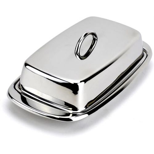  Cuisinox Stainless Steel Butter Dish with Lid, 4