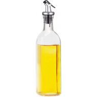CUISINOX Italian Glass Olive Oil Bottle, Dispenser with Dripless Spout, 7.8