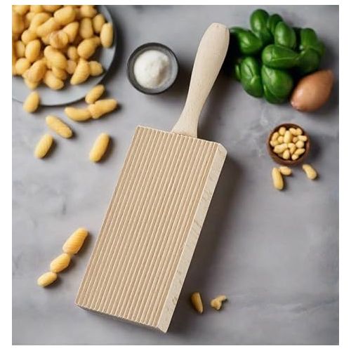  Cuisinox Wooden Gnocchi and Cavatelli Pasta Board, Beachwood, 8