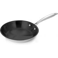 Cuisinox Super-Elite Stainless Steel Non-Stick Omelette Frying Pan with Induction Base, 8