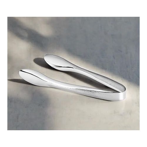  Cuisinox Hand Hammered Stainless Steel Serving Tongs, 9