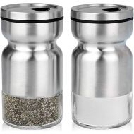 Cuisinox Stainless Steel Salt And Pepper Shakers Set, 4