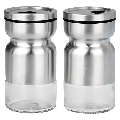  Cuisinox Stainless Steel Salt And Pepper Shakers Set, 4