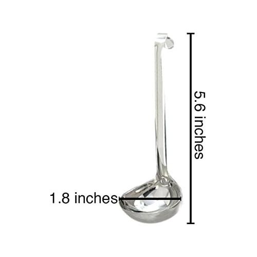  CUISINOX Small Polished Stainless Steel Gravy Ladle, 5.6