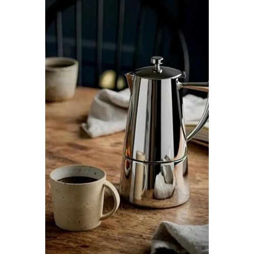  CUISINOX Roma 10-Cup Stainless Steel Stovetop Moka Espresso Maker