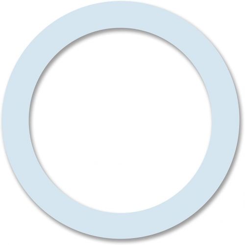  Cuisinox Silicone Gaskets for 6 Cup Espresso Makers, White