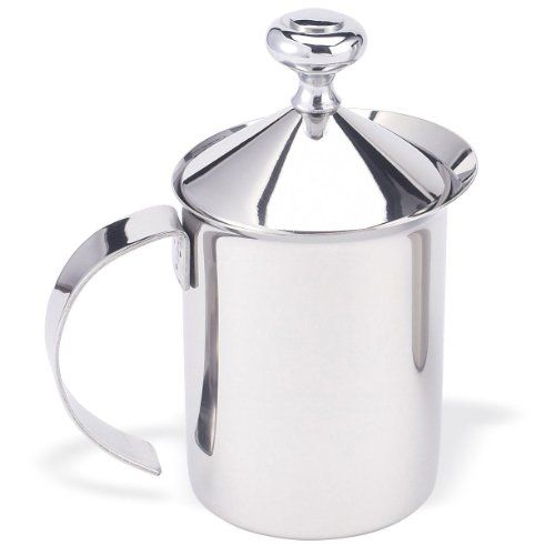  Cuisinox 800ml Hand Pump Cappuccino/Milk Frother: Electric Milk Frothers: Kitchen & Dining