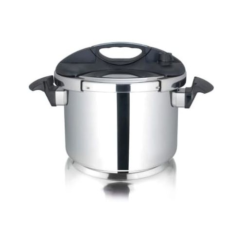  Cuisinox POT-E10 Deluxe Pressure Cooker, 10.0-Liter