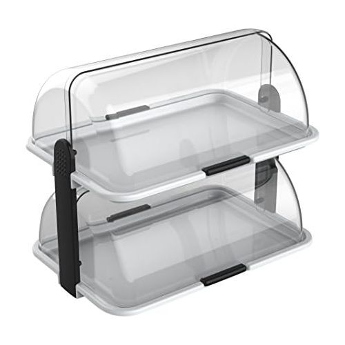  Cuisinox Double-Decker Countertop Bakery Display Case