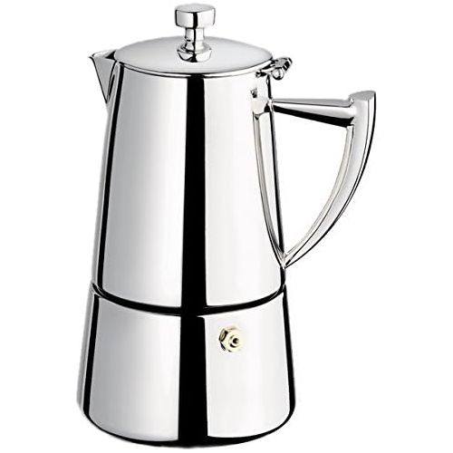  Cuisinox Roma 10-cup Stainless Steel Stovetop Moka Espresso Maker