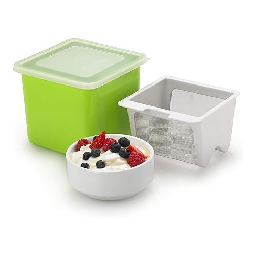  Cuisipro Yogurt Cheese Maker, Green 5.7