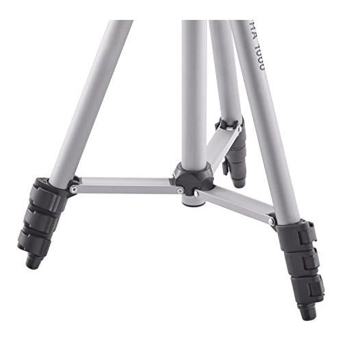  [아마존베스트]Cullmann Alpha 1000 Tripod with 3-Way Head (extendable to 3 lengths/ Weight 480 g, Maximum Load 1 kg)