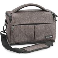 Cullmann 90371 Malaga Maxima 70 Brown Camera case Bag for Small CSC DSLR Camera Camcorder Equipment Water-Repellent Rip-Stop Polyester with PU Coating Padded Carry Strap Inner divi
