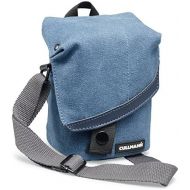 Cullmann MADRID TWO Vario 200 canvas blue Camera bag with shoulder strap for CSC cameras e.g. Canon Powershot G1 X Mark II (up to G3 X) EOS M10, Fuji X100T, Leica X-E, Nikon Coolpi