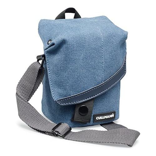  Cullmann MADRID TWO Vario 200 canvas blue Camera bag with shoulder strap for CSC cameras e.g. Canon Powershot G1 X Mark II (up to G3 X) EOS M10, Fuji X100T, Leica X-E, Nikon Coolpi