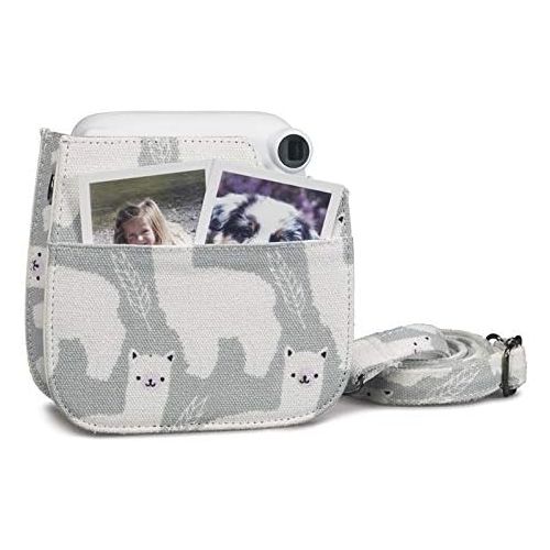  Cullmann 98866 - Rio Fit 110 Camera Bag for Fuji Instax Mini 11, Llama Design