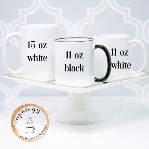  [아마존베스트]Cupology Custom Quote Long Distance State Mug, All States, Countries and Provinces, 11oz or 15oz