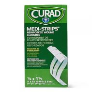 CURAD Sterile Medi-Strips Reinforced Wound Closures, 1/4