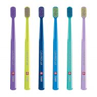 Curaprox Soft Toothbrush CS 1560 - 6 Pack, Colors May Vary