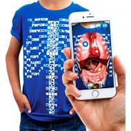 Curiscope Virtuali-Tee: Educational Augmented Reality T-Shirt Anatomy