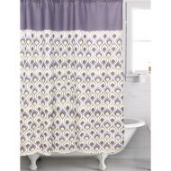 Curved Shower Curtain in Dusk