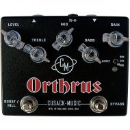 Cusack Music},description:The Cusack Music Orthrus distortion pedal features all of the crank and some interesting options not available on most pedals of the like. Just like the t