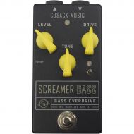 Cusack Music},description:The Cusack Music Screamer Bass is a Tube Screamer-inspired overdrive just like our renowned Screamer V2, but modified to preserve more low end for use wit