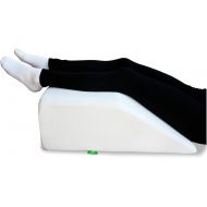 [아마존 핫딜]  [아마존핫딜]Cushy Form Post Surgery Elevating Leg Rest Pillow with Memory Foam Top - Best for Back, Hip and Knee Pain Relief, Foot and Ankle Injury and Recovery Wedge - Breathable and Washable Cover (8 I