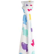 Cuski The Great Swandoodle Swaddle Blanket, Lucky Fish