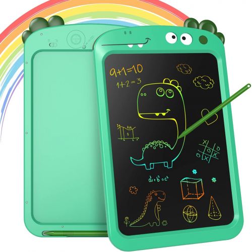  [아마존베스트]Cusocue 10 LCD Writing Tablet Toys for 3 4 5 6 Year Old Boys Girls Gifts, Colorful Drawing Board Writing Doodle Pad, Portable Scribbler Boards Educational Toys Gifts for Kids Learning (Cya