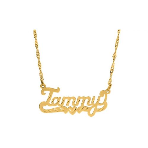  Custom Diamond-Cut Name Pendant from MonogramHub (Up to 84% Off)