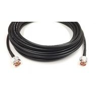25 Foot N Male to N Male Times Microwave LMR 240 Ultraflex 50 Ohm Antenna Cable assembled by Custom Cable Connection