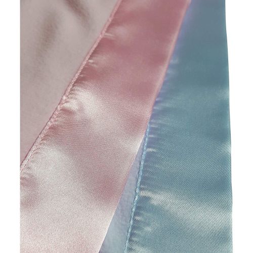  Custom Catch Large Personalized Baby Blanket (Pink) - 36x36 Inch, Satin Trim, Fleece